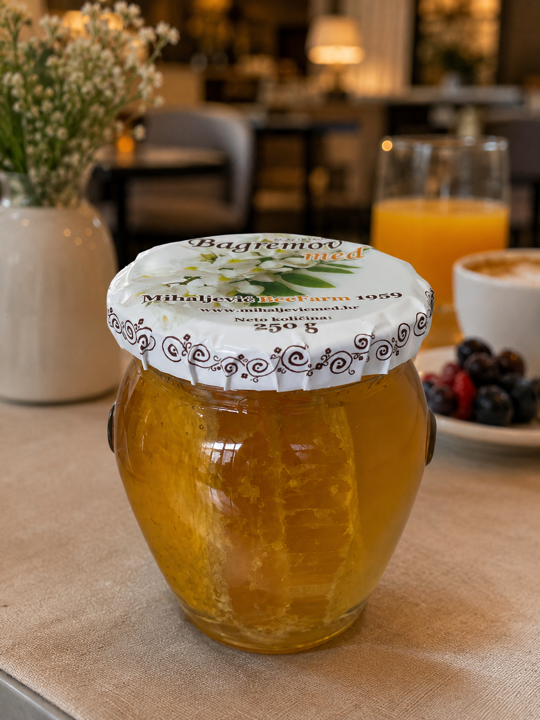 Amfora saće u medu 250g - Slika 2