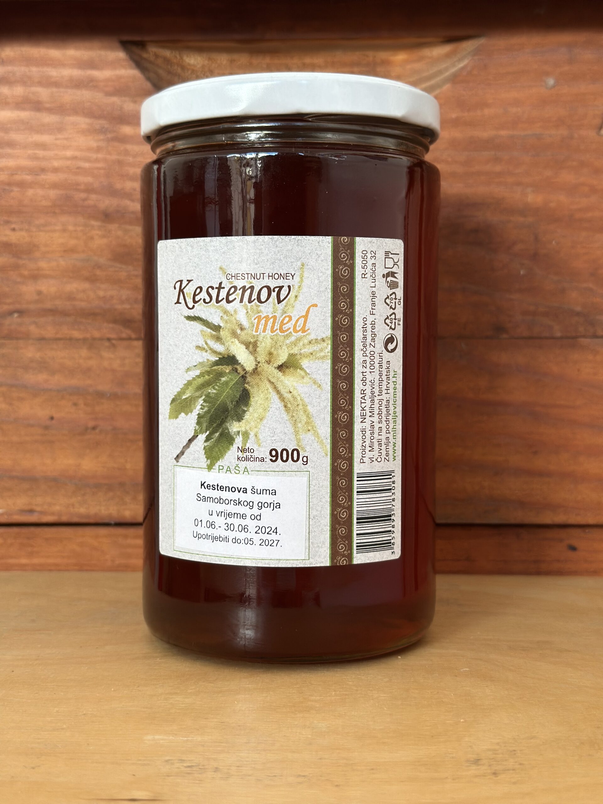 Kestenov med 900g